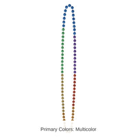720 Pack Bulk Rainbow Party Bead Necklaces