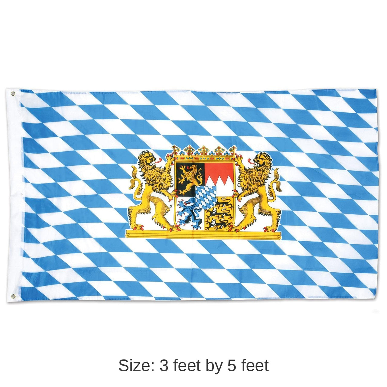 12 Pack Bulk Bavarian Oktoberfest Flag