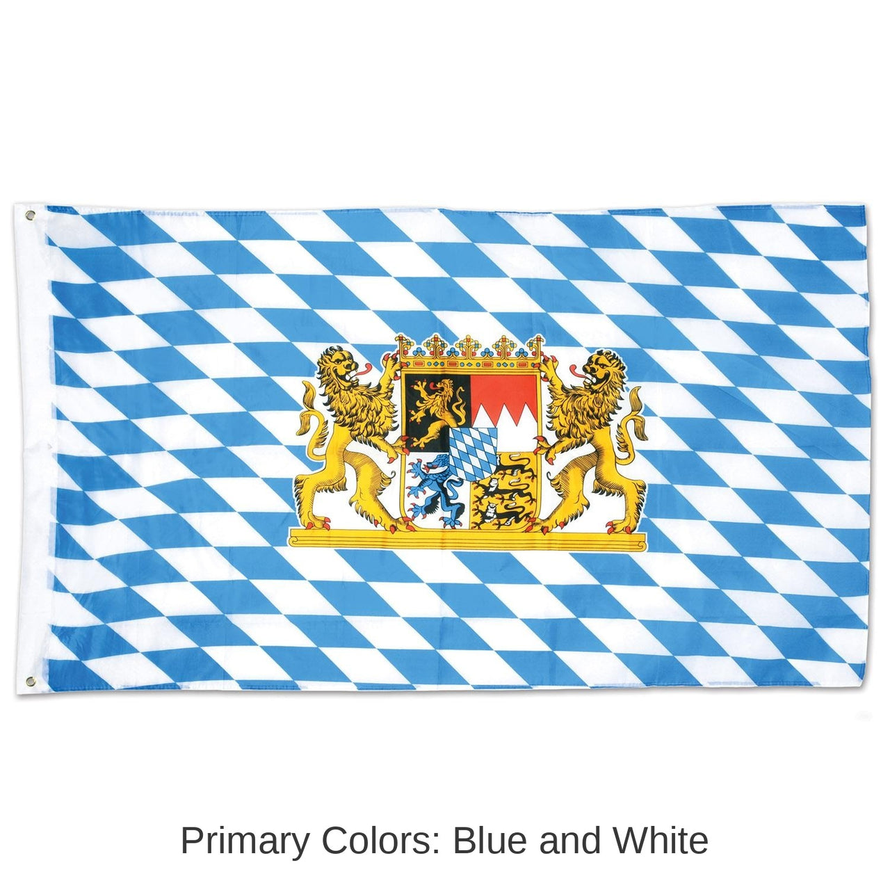 12 Pack Bulk Bavarian Oktoberfest Flag