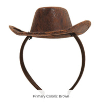 12 Pack Bulk Cowboy Hat Headband
