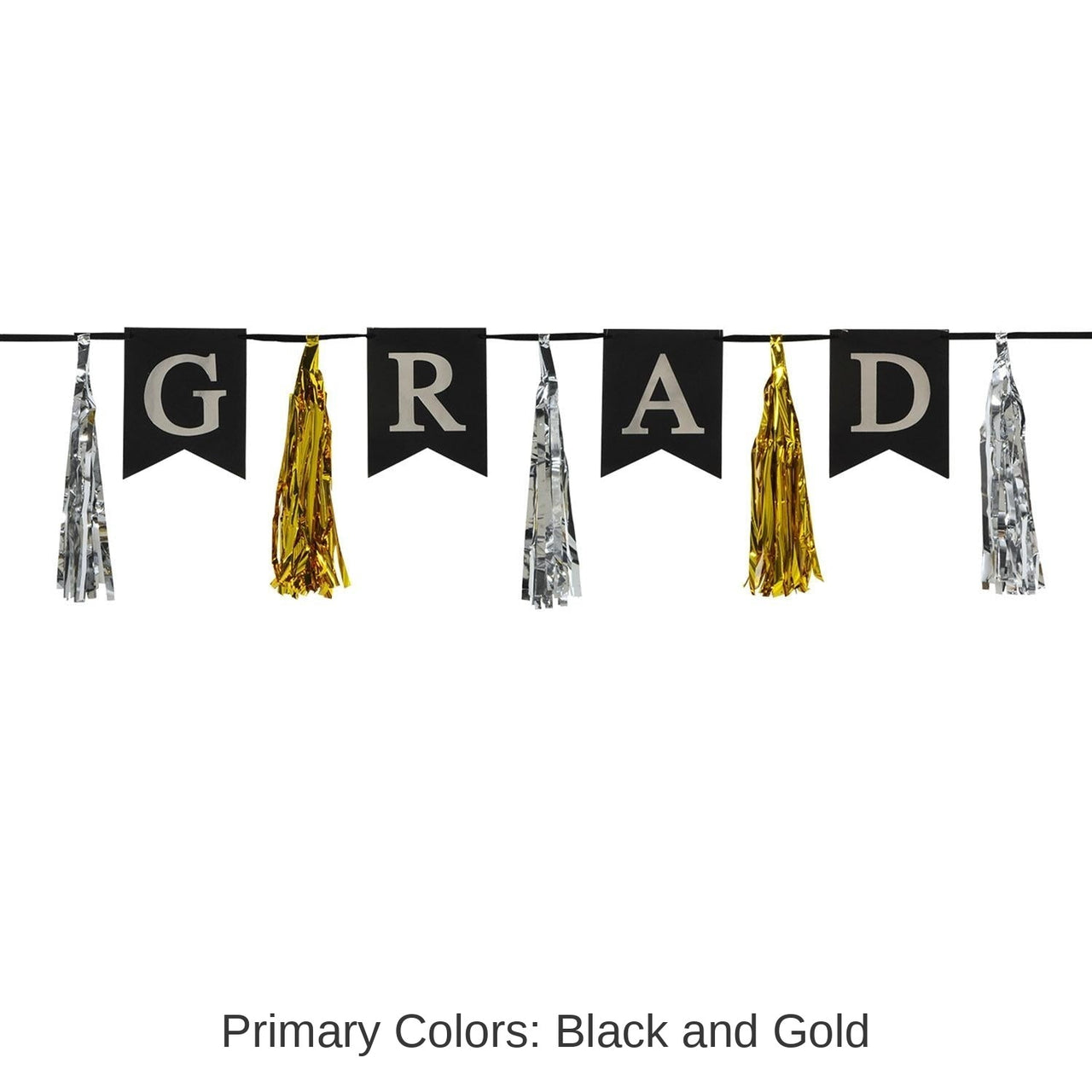 12 Pack Bulk Grad Tassel Graduation Party Streamer