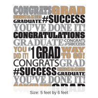 6 Pack Bulk Graduation Party Insta-Mural Decoration Photo Op