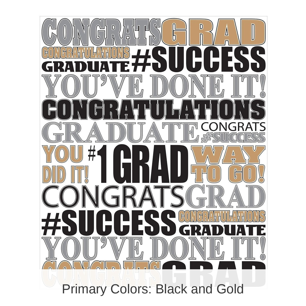 6 Pack Bulk Graduation Party Insta-Mural Decoration Photo Op