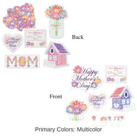 72 Pack Bulk Mother's Day Cutouts