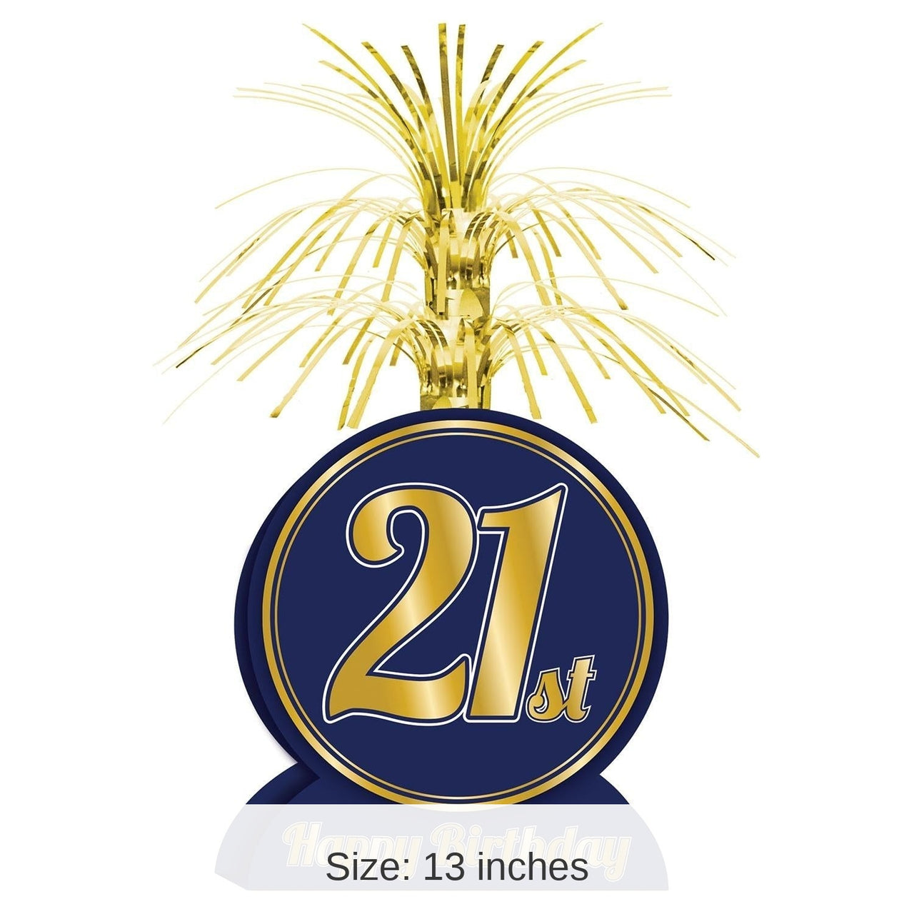 12 Pack Bulk 21st Birthday Party Centerpiece