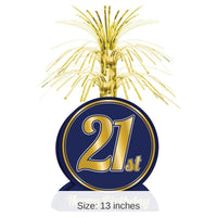 12 Pack Bulk 21st Birthday Party Centerpiece