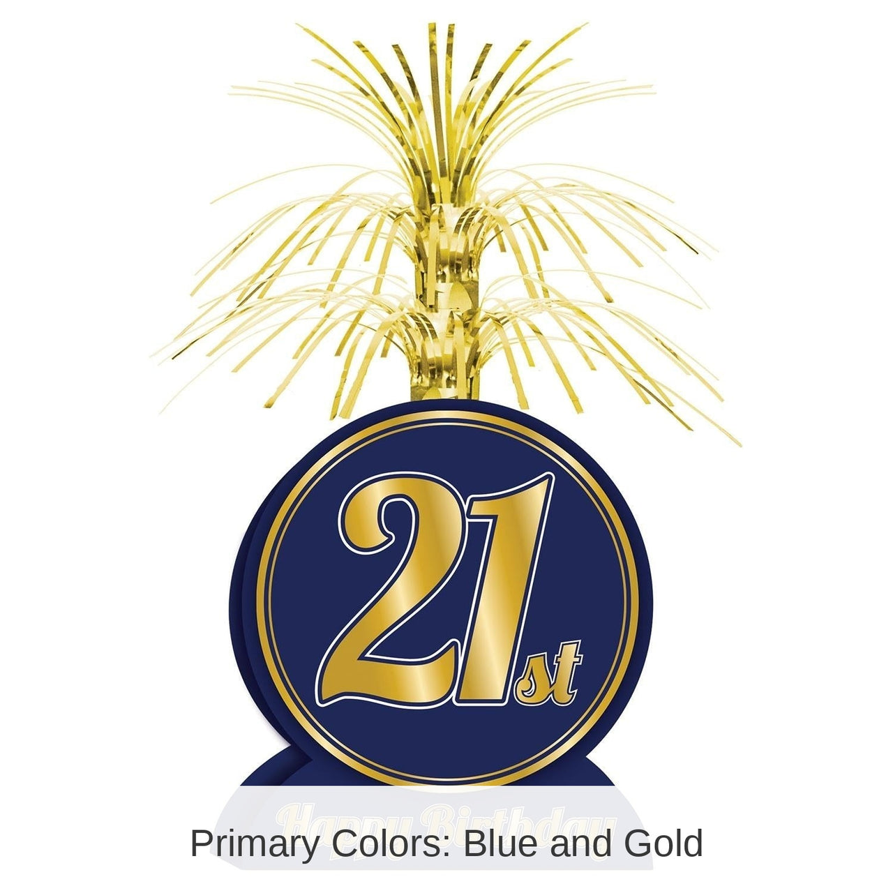 12 Pack Bulk 21st Birthday Party Centerpiece