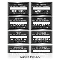96 Piece Bulk Speakeasy Mug Shot Party Photo Fun Signs