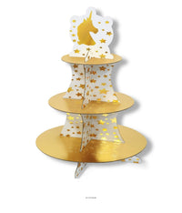 12 Pack Bulk Unicorn Party Cupcake Stand