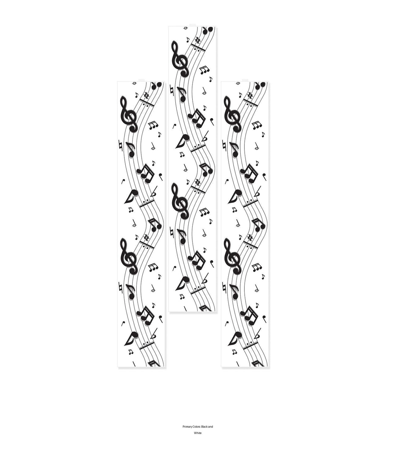 36 Pack Bulk Musical Notes Party Panels