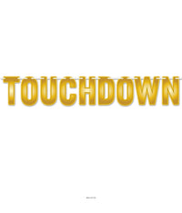 12 Pack Bulk Touchdown Party Streamer