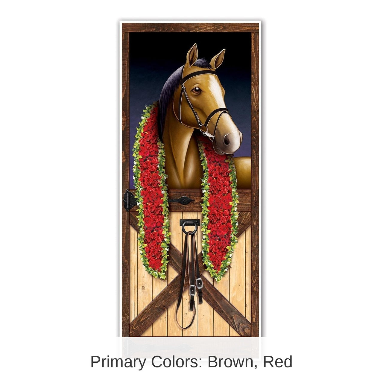 12 Pack Bulk Horse Racing Party Door Cover