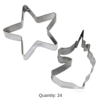 24 Pack Bulk Unicorn Party Cookie Cutters