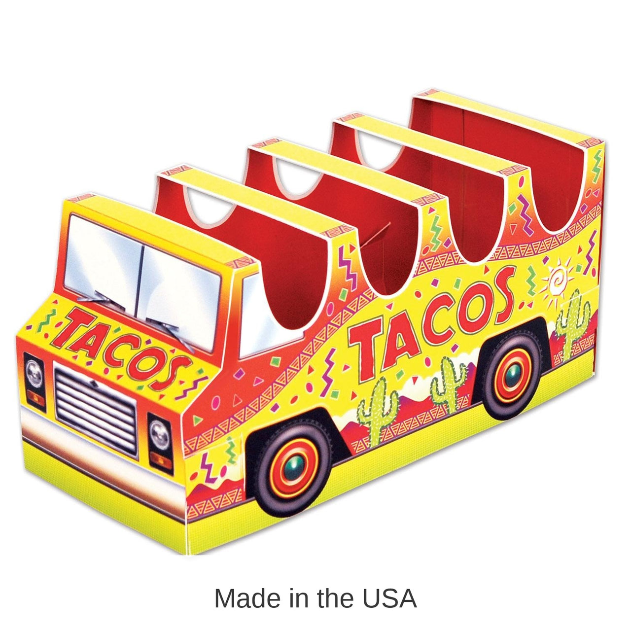 12 Pack Bulk Fiesta 3-D Taco Truck Centerpiece