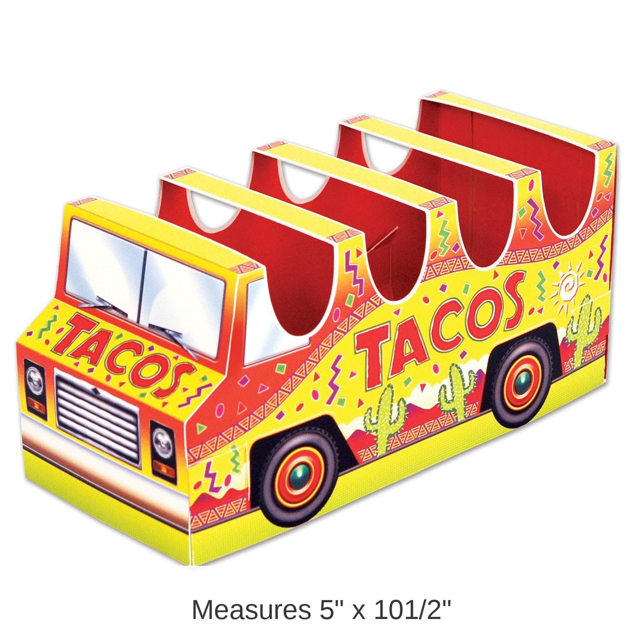 12 Pack Bulk Fiesta 3-D Taco Truck Centerpiece