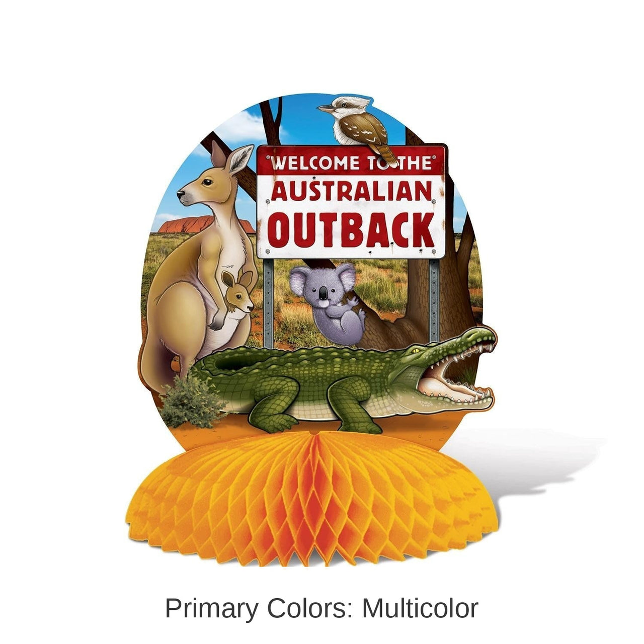 12 Pack Bulk Australian Party Centerpiece