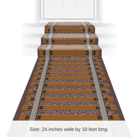 6 Pack Bulk Railroad Track Party Runner
