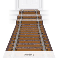 6 Pack Bulk Railroad Track Party Runner