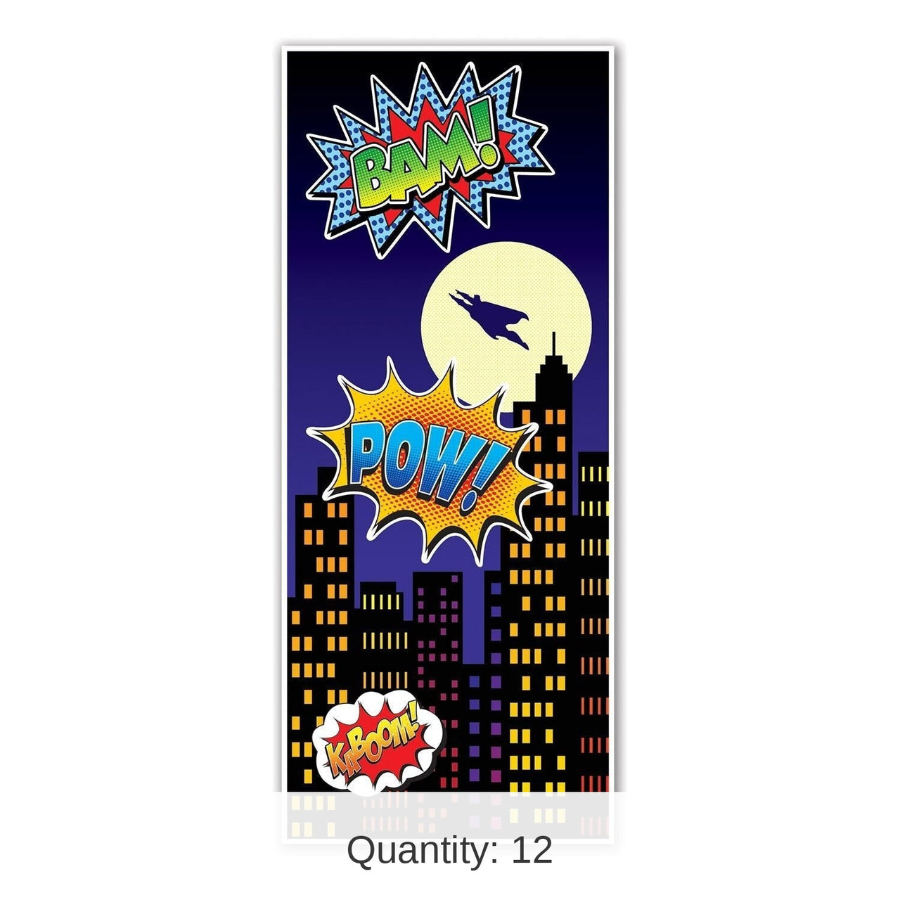 12 Pack Bulk Hero Party Door Cover