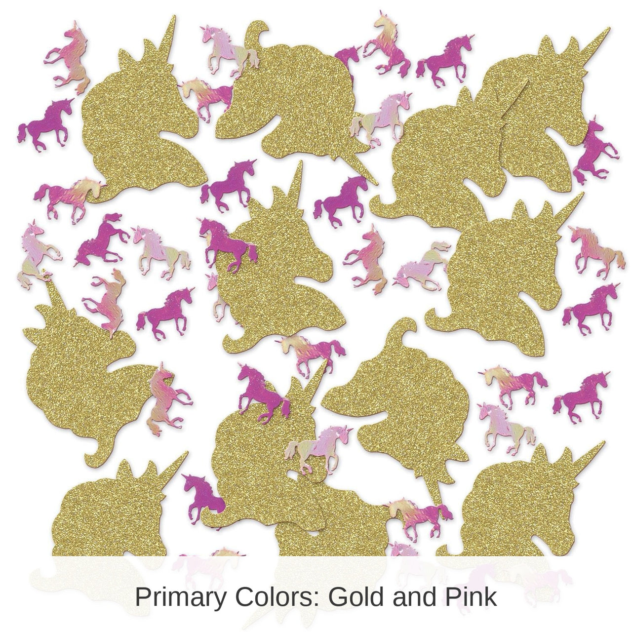24 Pack Bulk Unicorn Deluxe Party Sparkle Confetti 0.5 oz per Pkg