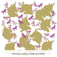 24 Pack Bulk Unicorn Deluxe Party Sparkle Confetti 0.5 oz per Pkg
