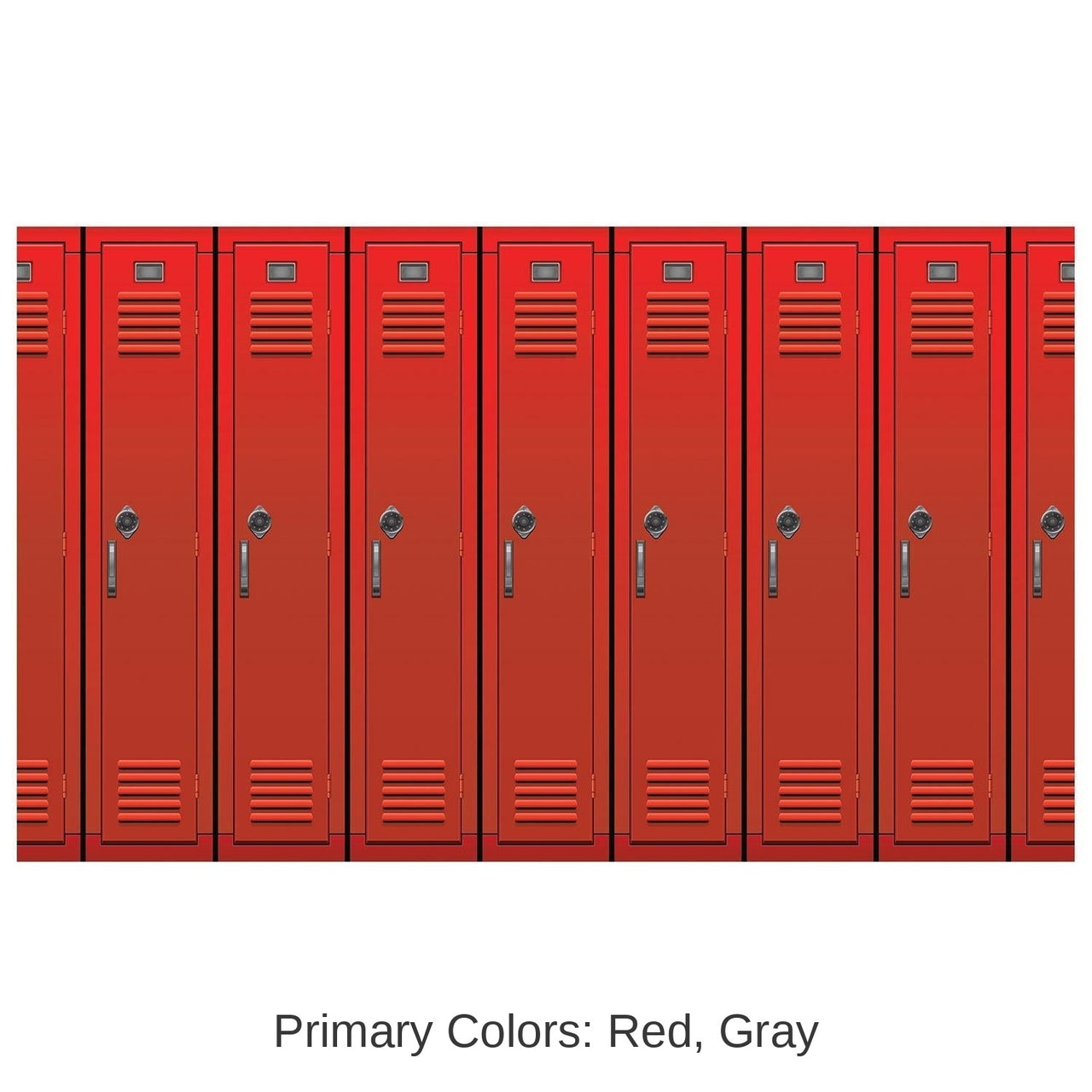 6 Pack Bulk Lockers Party Backdrop