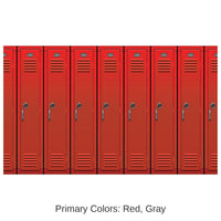 6 Pack Bulk Lockers Party Backdrop