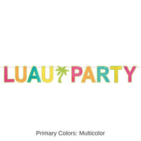 12 Pack Bulk Luau Party Streamer