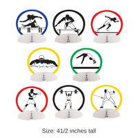 96 Pack Bulk Summer Sports Party Mini Centerpieces