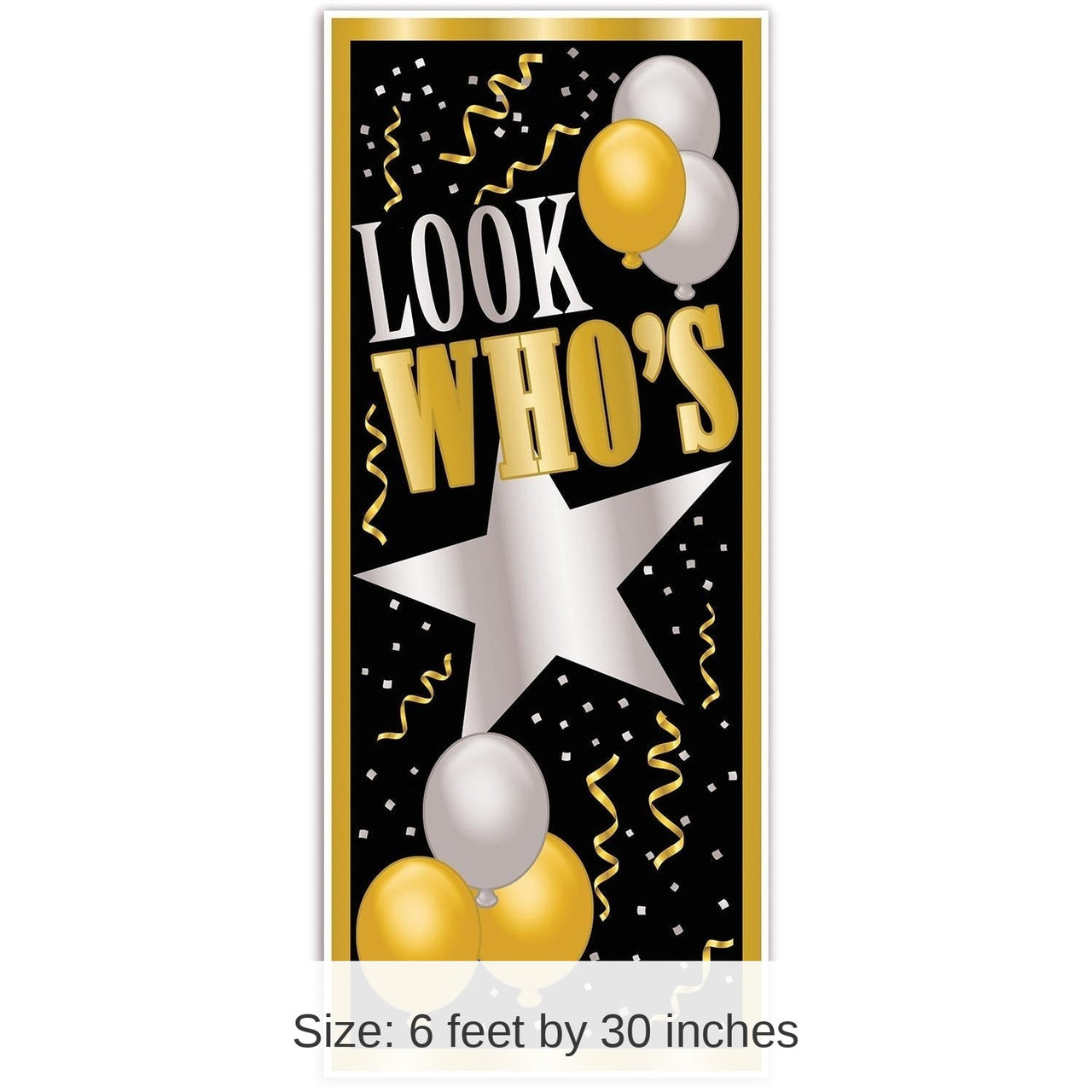 12 Pack Bulk Look Who's Door Cover