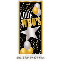 12 Pack Bulk Look Who's Door Cover