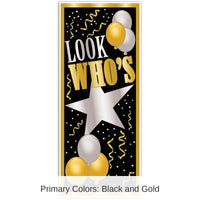 12 Pack Bulk Look Who's Door Cover