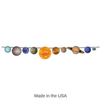 12 Pack Bulk Solar System Party Streamer