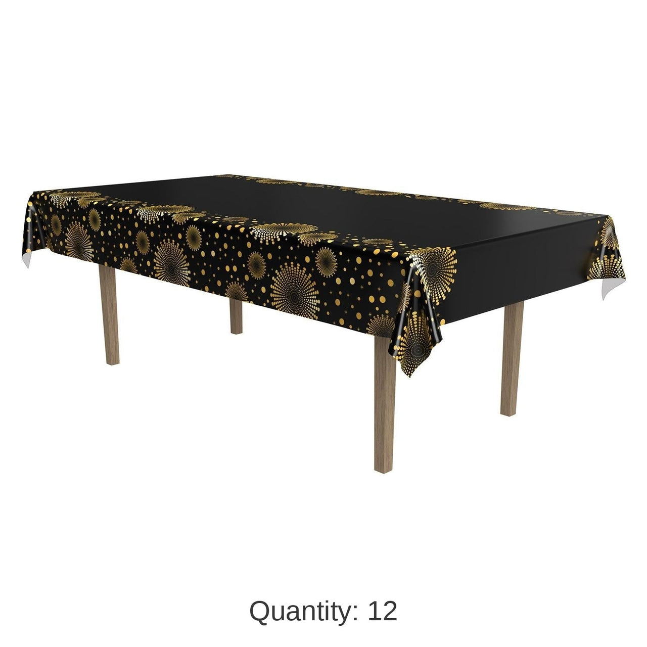 12 Pack Bulk Celebrate! Party Tablecover