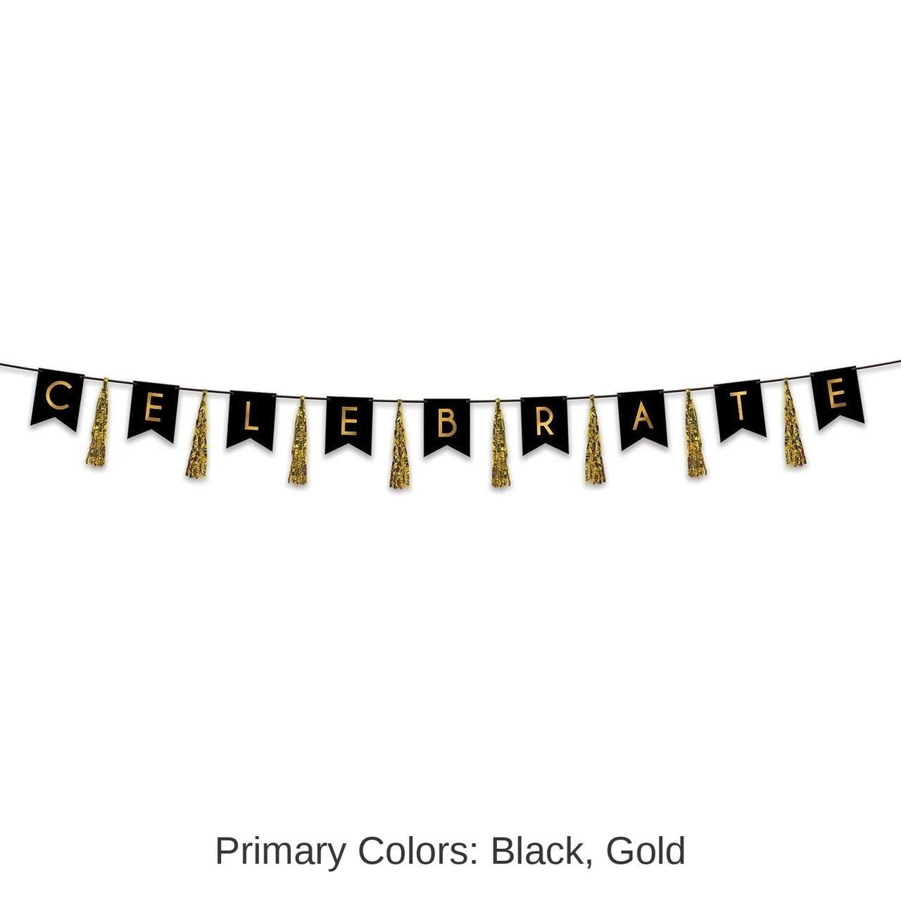 12 Pack Bulk Celebrate Tassel Party Streamer