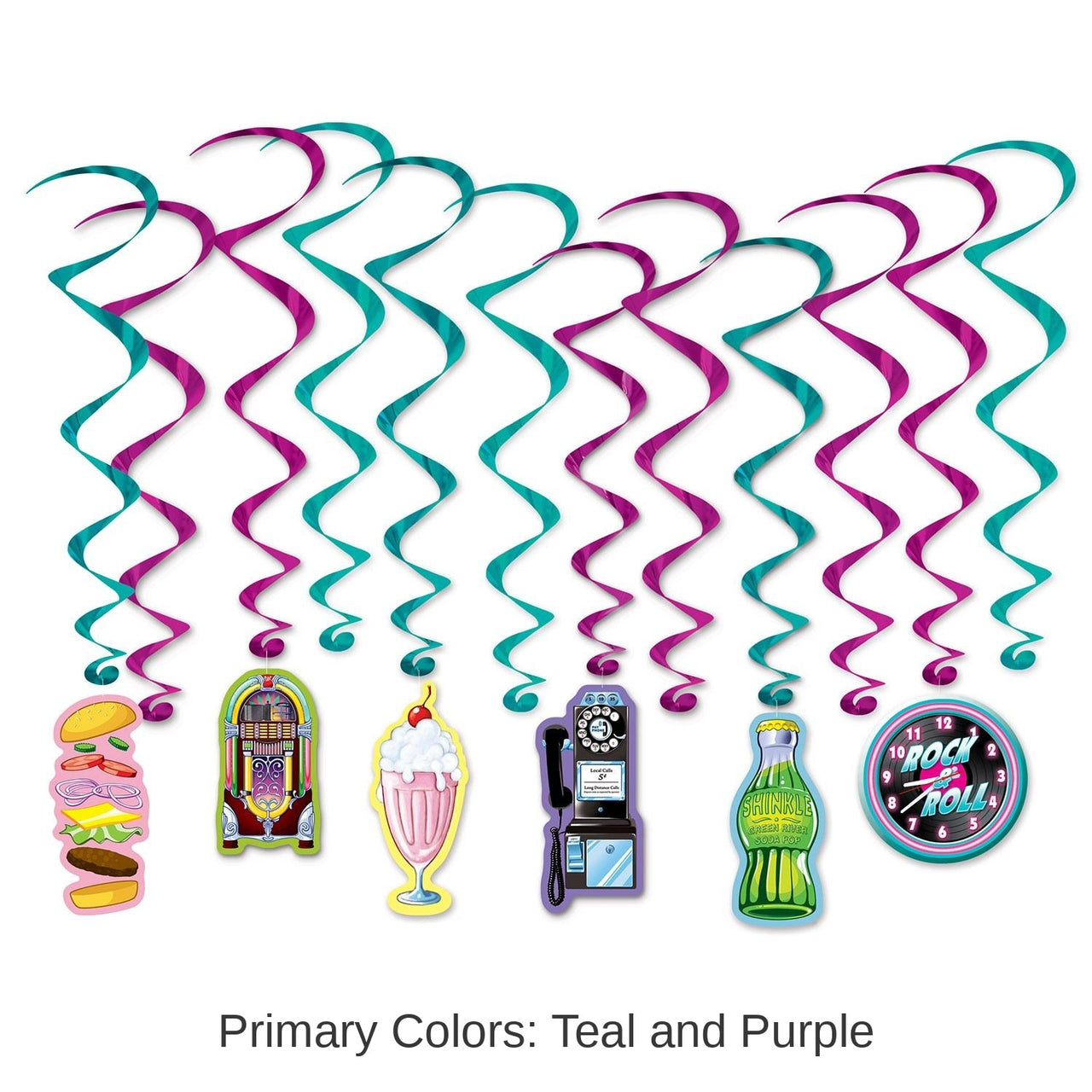 72 Pack Bulk Soda Shop Party Whirls