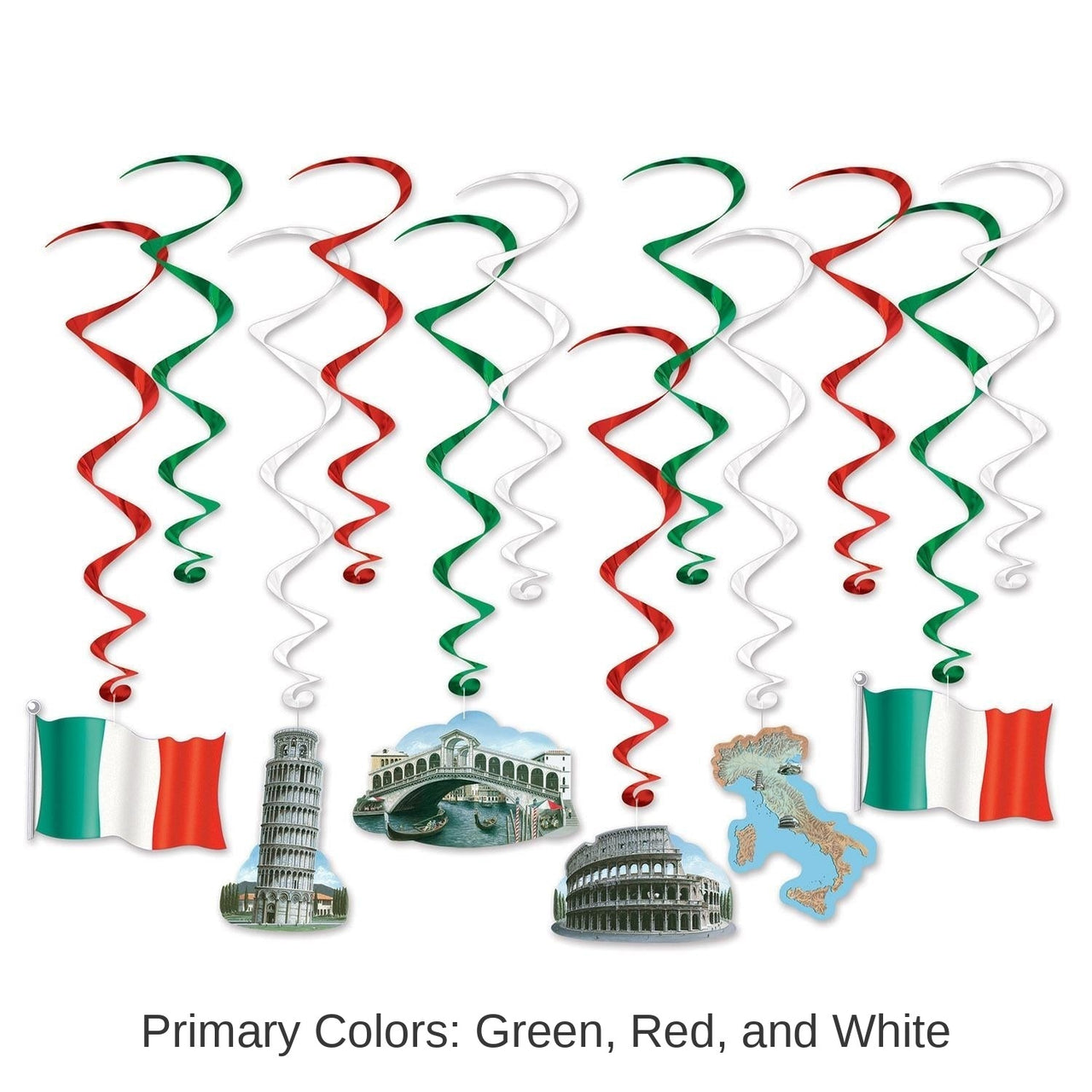 72 Pack Bulk Italian Party Whirls