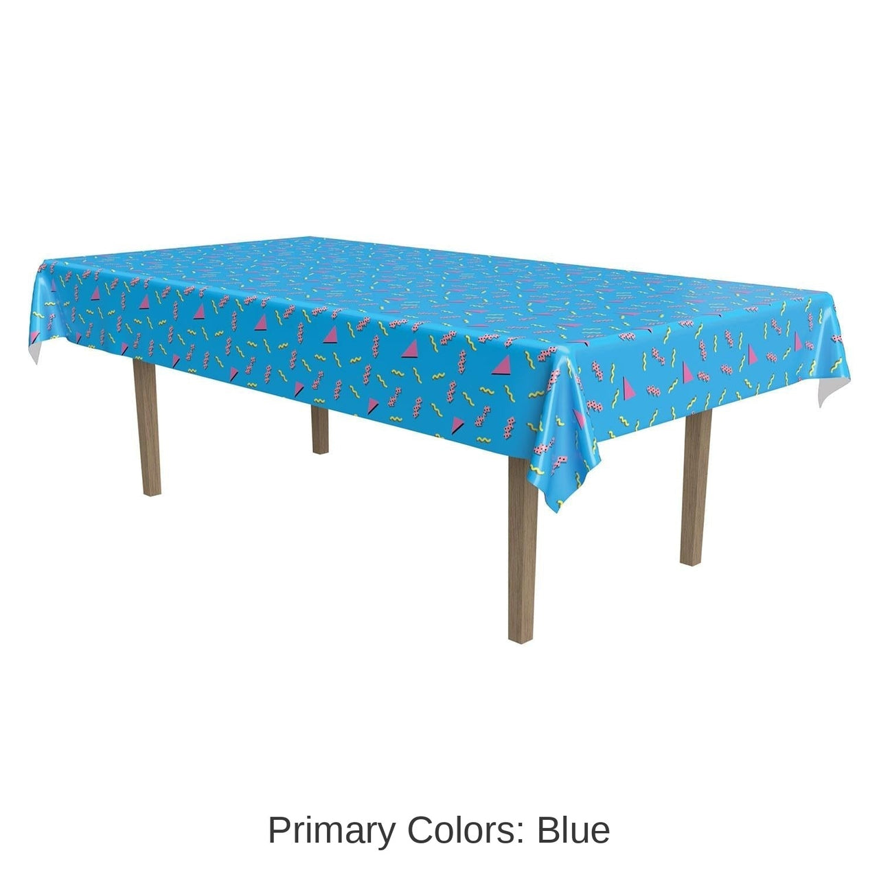 12 Pack Bulk 90's Party Tablecover