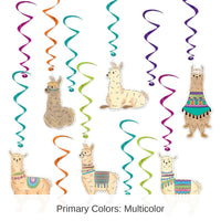 72 Pack Bulk Llama Party Whirls