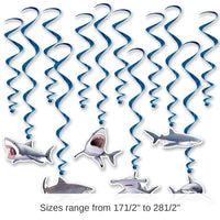 72 Pack Bulk Shark Party Whirls