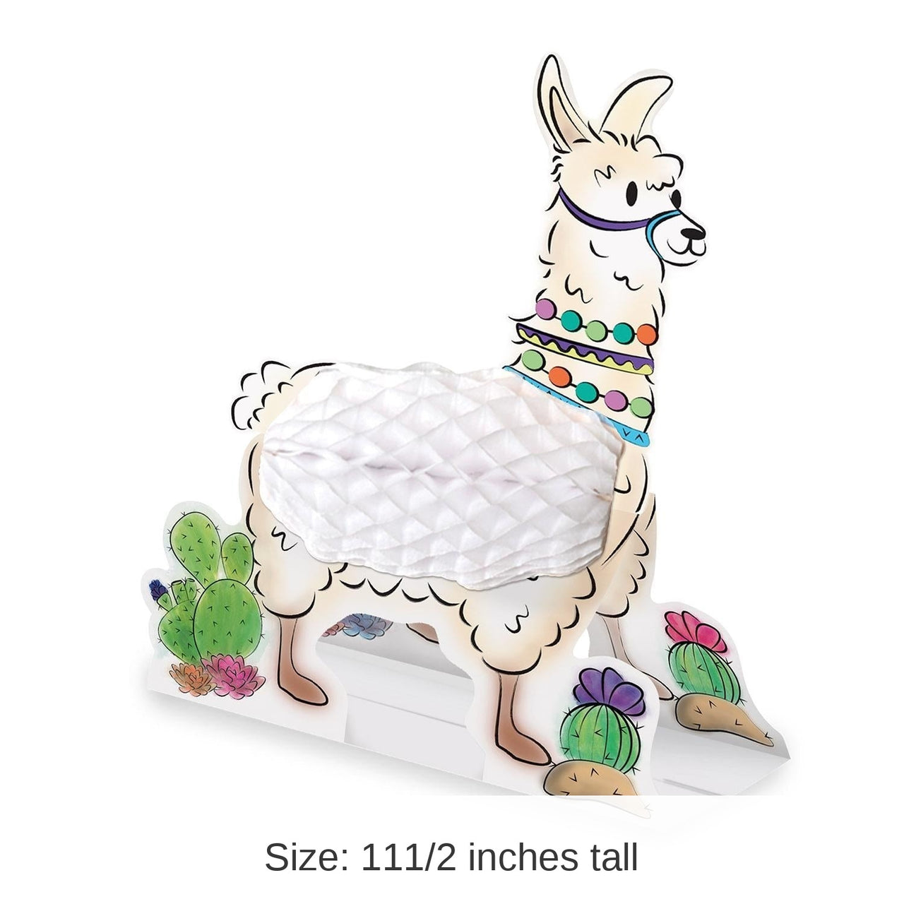 12 Pack Bulk Llama Party Centerpiece