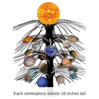 6 Pack Bulk Solar System Cascade Party Centerpiece