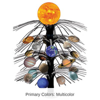 6 Pack Bulk Solar System Cascade Party Centerpiece