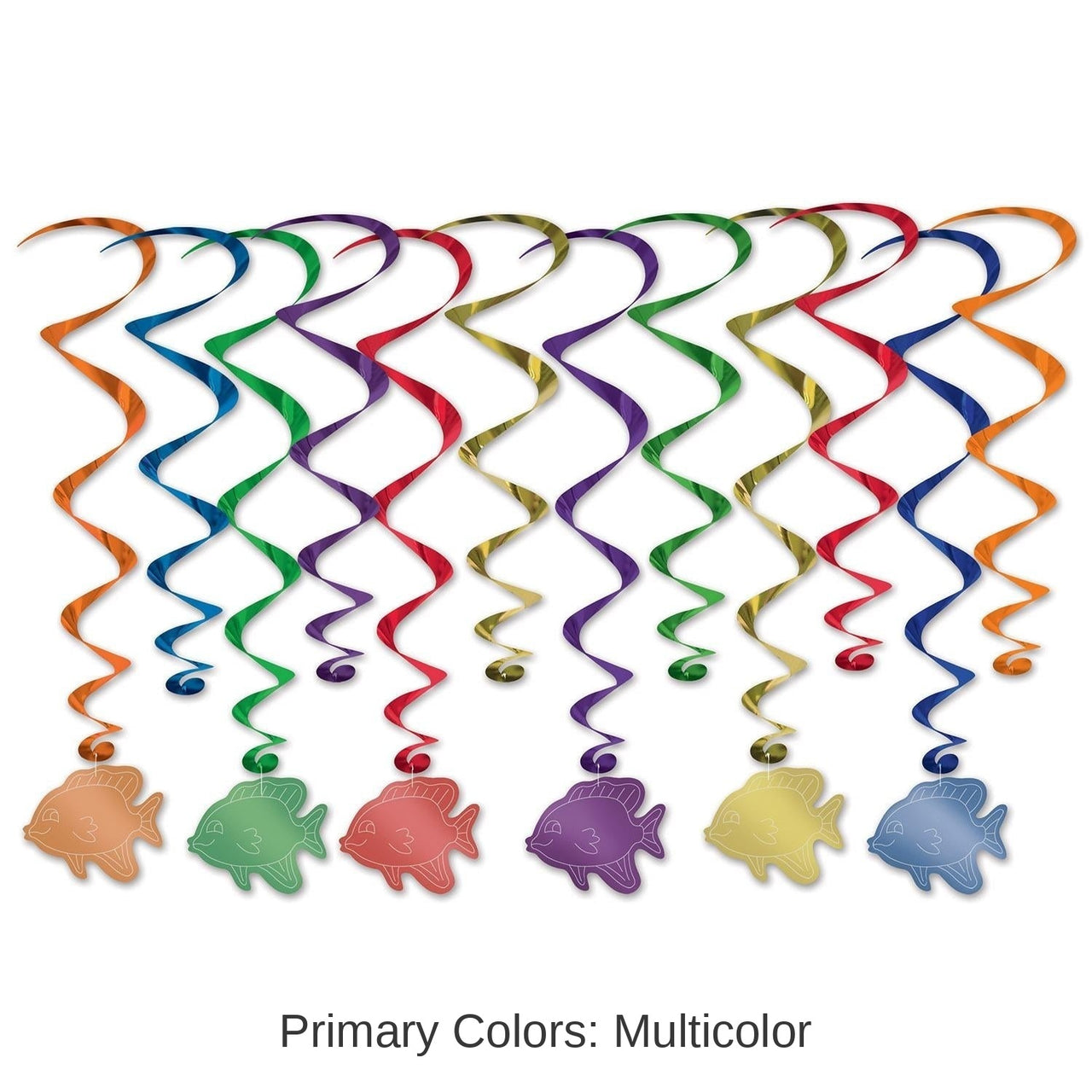 72 Pack Bulk Fish Party Whirls