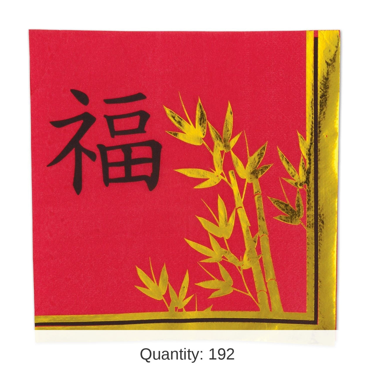 192 Pack Bulk Asian Party Luncheon Napkins