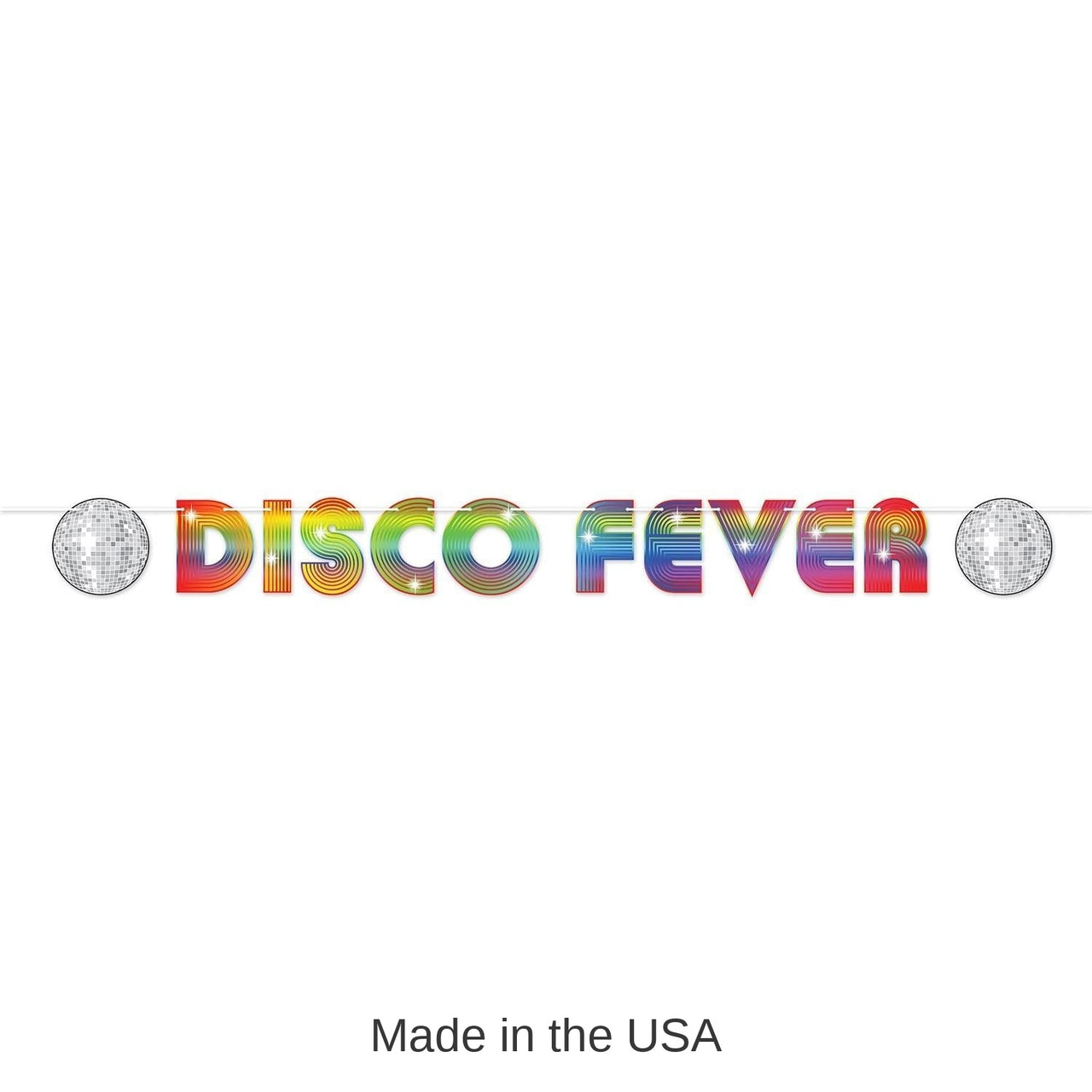 12 Pack Bulk 70's Disco Fever Party Streamer