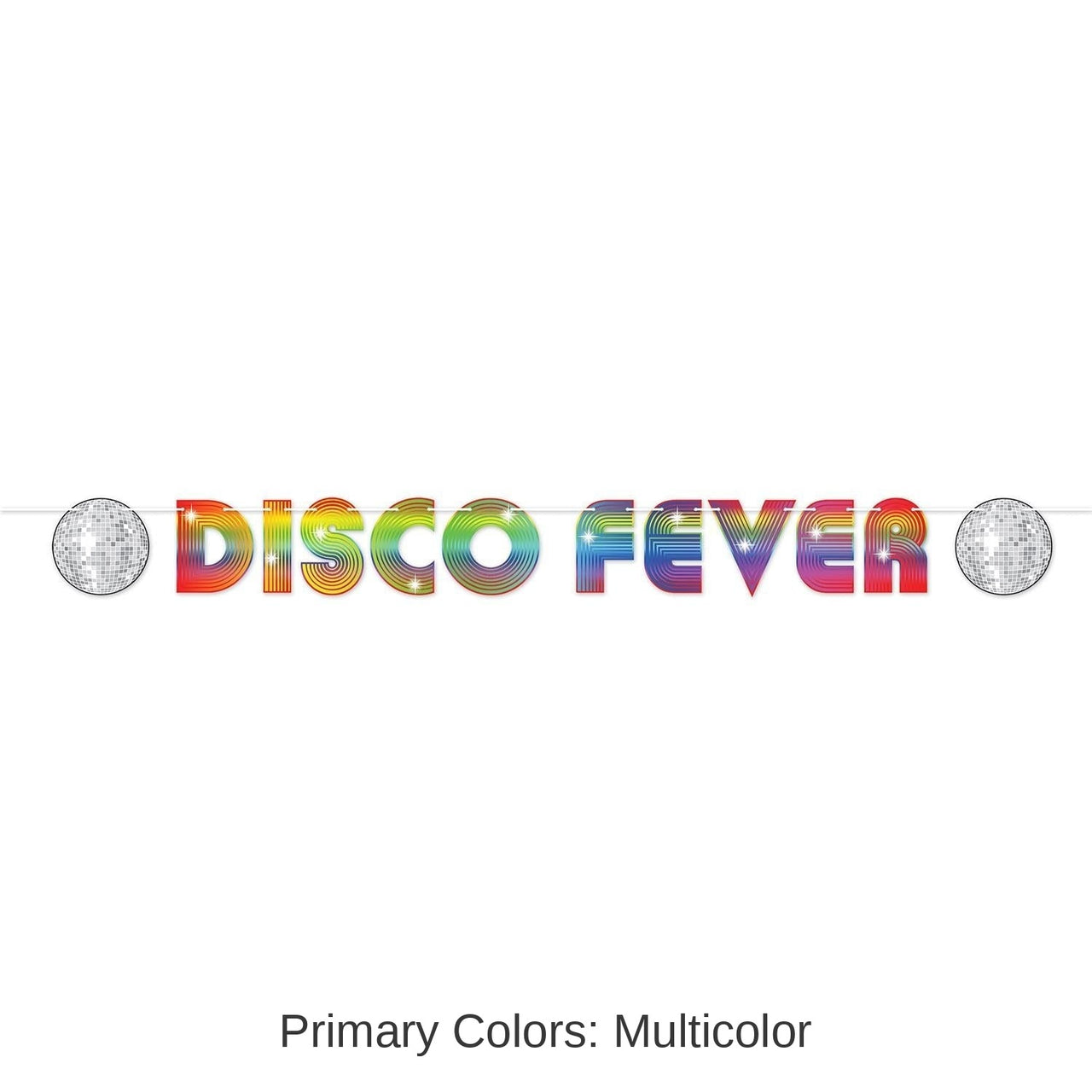 12 Pack Bulk 70's Disco Fever Party Streamer