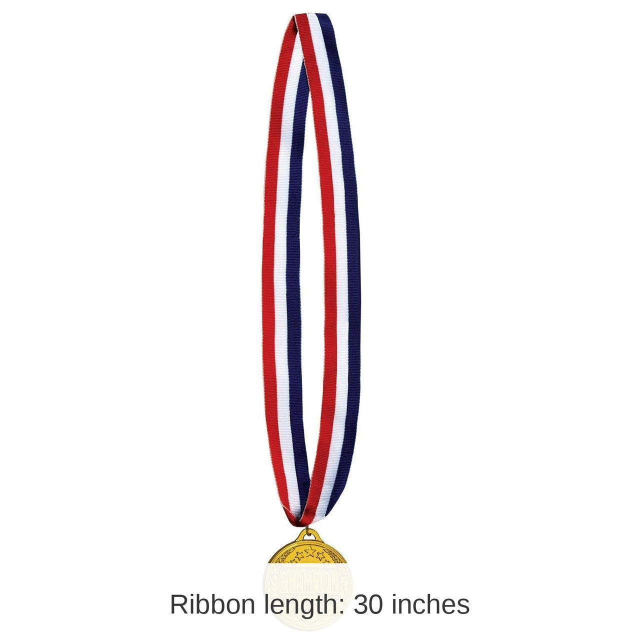 12 Pack Bulk Champion Medal with Ribbon