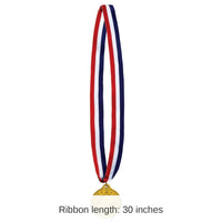 12 Pack Bulk Baseball Medal with Ribbon