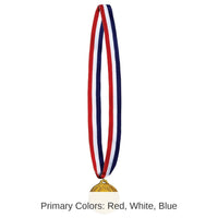 12 Pack Bulk Winner Medal with Ribbon